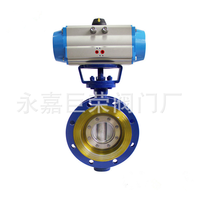 南高阀门供应不锈钢气动防爆蝶阀 DN80 法兰 常压 D643W-10P