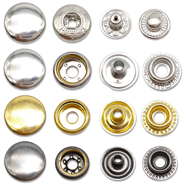 831 Supreme buckle metal invisible hidden buckle presses a round…
