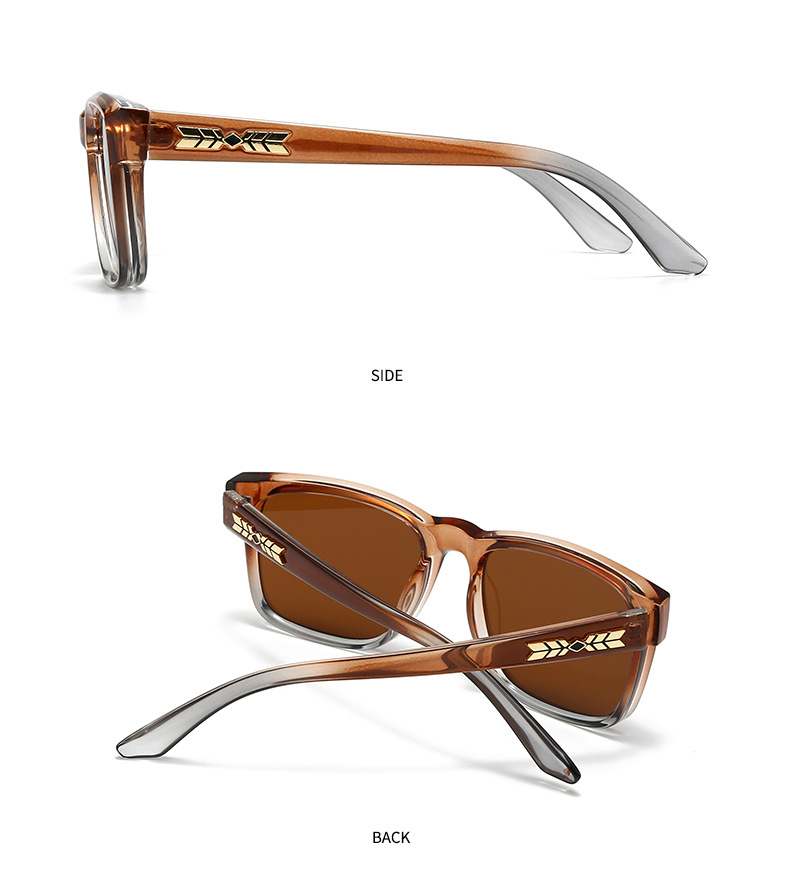 Cross-border Miami beach sunglasses rice nails European and American street photography ins net red model square sunglasses men's 3608_voghion.com