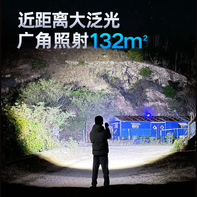 Linterna Philips/PHILIPS de Luz Potente SFL6168 Ultrabrillante con Zoom de Largo Alcance y Carga Tipo-C