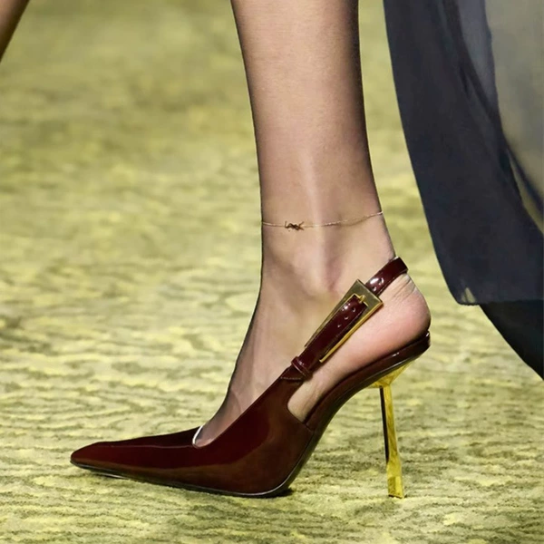 Burgundy [Golden and 7 cm] Burgundy [Golden and 7 cm]
