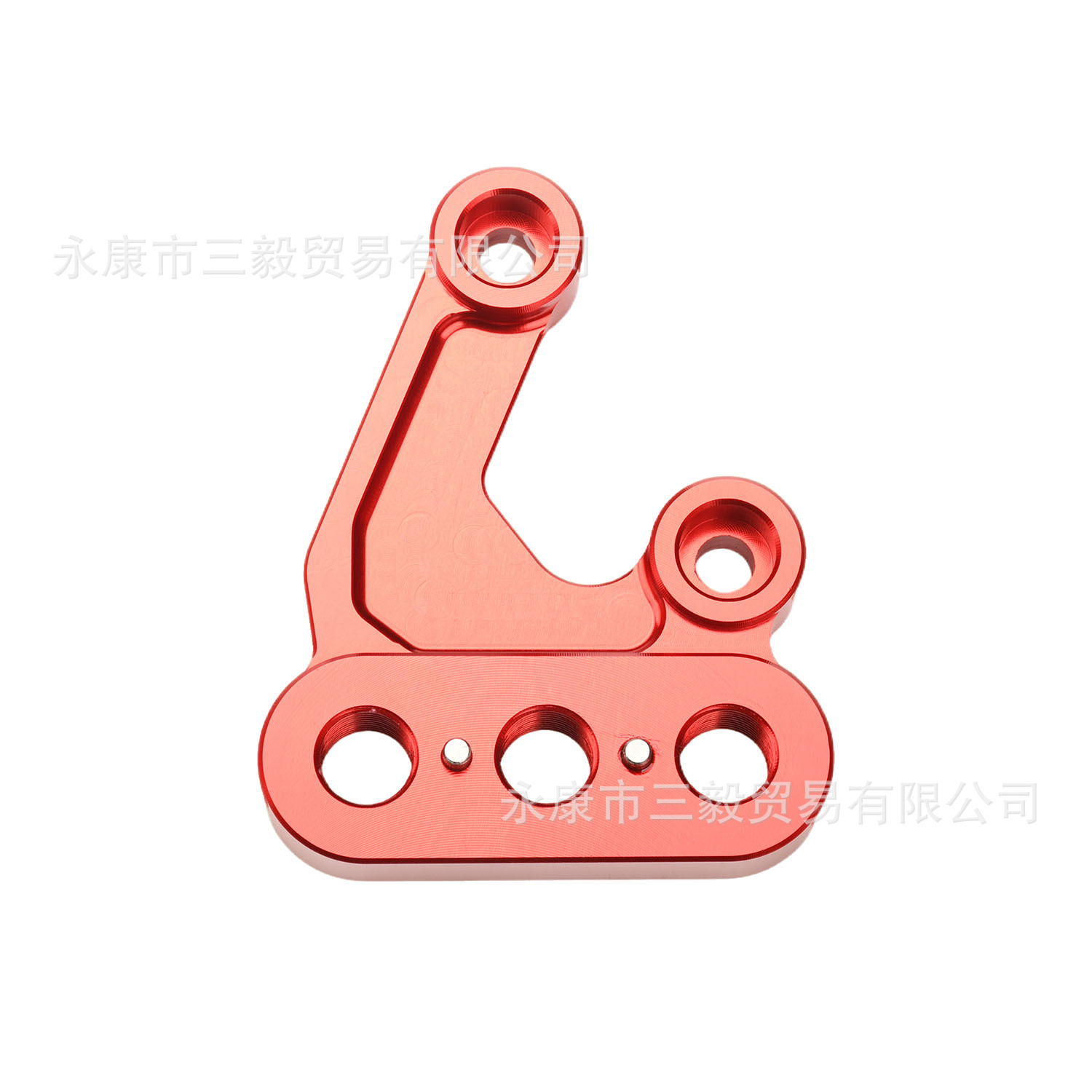 Motosiklet ləvazimatları və aksesuarları – Motuoche Peg Bracket for - light-bee-cnc-bracket-right-red
