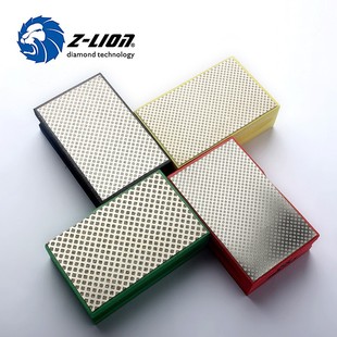 Committed to the Z-lion of diamond hand polish bright 90*55mm stone grinding hand grinding block diamond grinding block