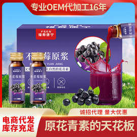 黑果花楸药材原浆不老莓原浆工厂不老梅原浆500ml/盒源头工厂nfc