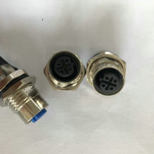 M12����ĸ��B��17оIP68��ˮ�����������Դͷ���ҡ�