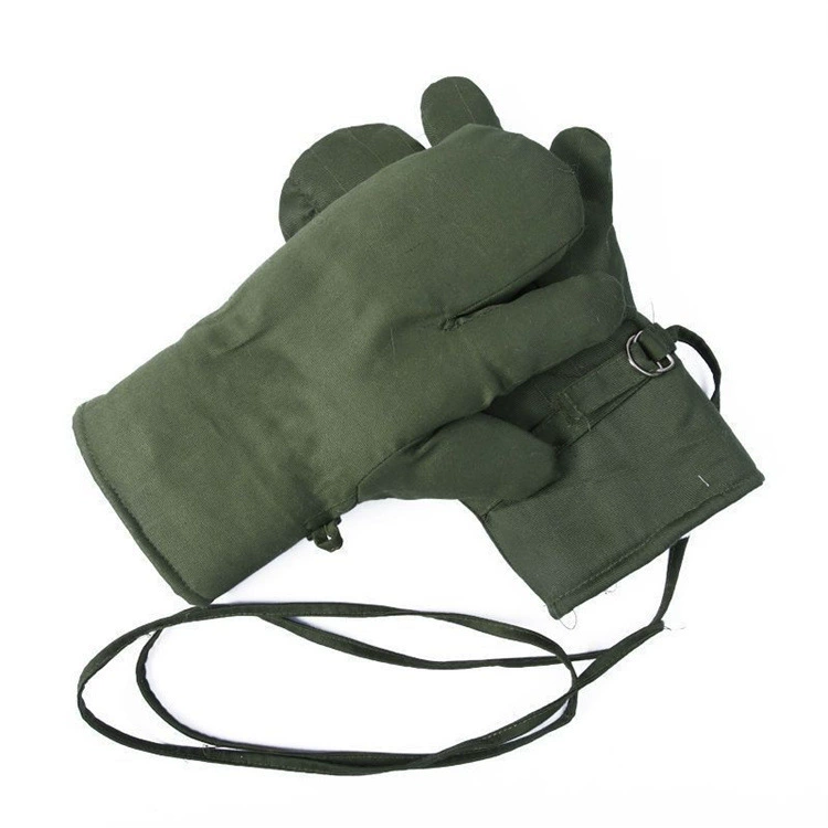 Оптовая меховые интегрированные перчатки с подкладкой на три пальца, теплые ветрозащитные зимние перчатки из меха овчины