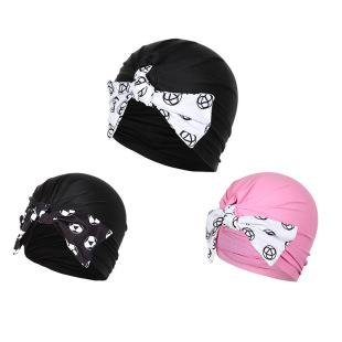 Swimming Cap Women's Loose Professional Ear Protection Cloth Swimming Cap Long Hair Adult Children's New Cute South Korea Women