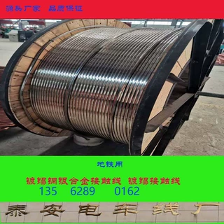 镀锡铜银合金接触线 镀锡电车线 镀锡接触线