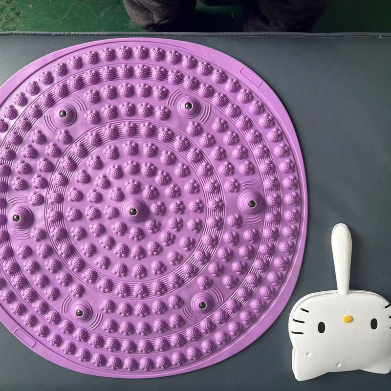 猫爪指压板垫脚圆形慢跑款通足底按摩垫原地跑步源头工厂一件批发|undefined