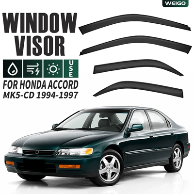 Suitable for Honda Accord Window Visor, Side Window Deflector, Rain Shield