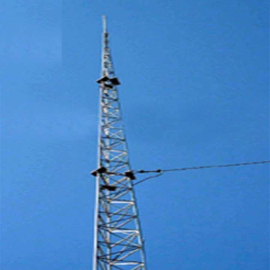 微波塔工艺塔塔通信塔监控塔三角圆钢塔特殊避雷塔训练塔支持