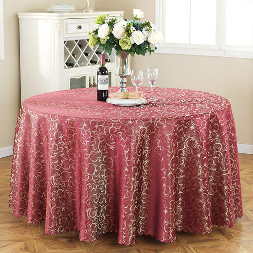 Jinzhiyuye tablecloth hotel tablecloth restaurant tablecloth home large round tablecloth restaurant square tablecloth wholesale