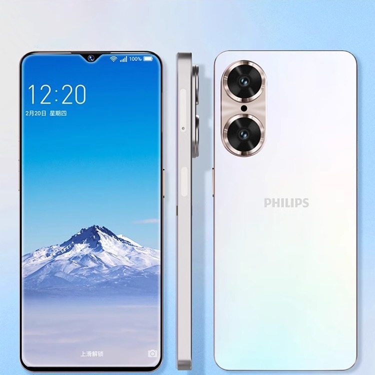 Philips S6505 ultra delgado 4G Netcom gota de agua pantalla completa en espera de larga duración para estudiantes de edad avanzada teléfono móvil S15