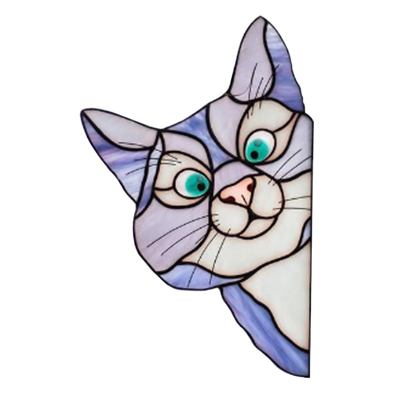 Comercio exterior transfronterizo de animales pegatinas casa pared ventana coche vidrio pegatinas decorativas