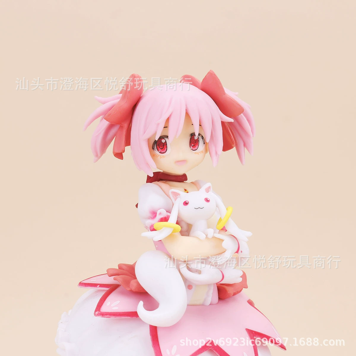 Фигурка (Shikama) Madoka магическая девушка, настольный сувенир, 18 и 22 см, сидящая и стоящая