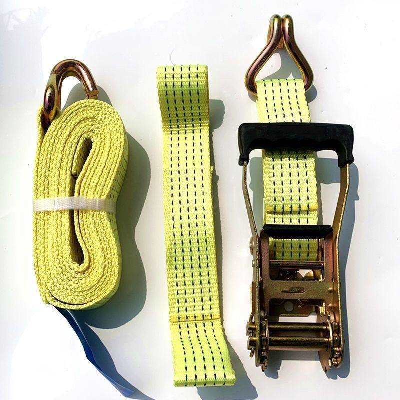 粤海道路救援清障车拖车配件大全轮胎捆绑带紧绳器收紧器专用绑带