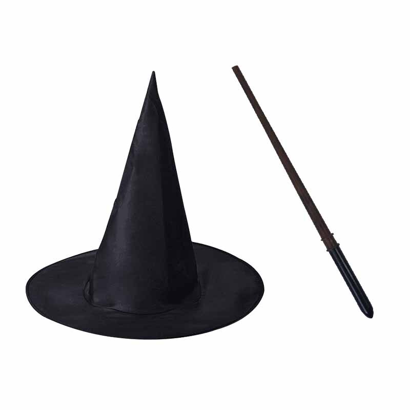 魔女魔法の帽子 cos ドレスアップ小道具ハロウィンウィザードハット魔女帽子プロムパーティーレイアウトハリーポッター|undefined