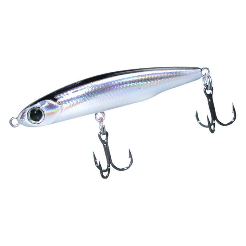 Pequeño pez de plata sumergido lápiz micro-objeto completo capa de natación 8g13g tiro largo Luya cebo falso cebo duro