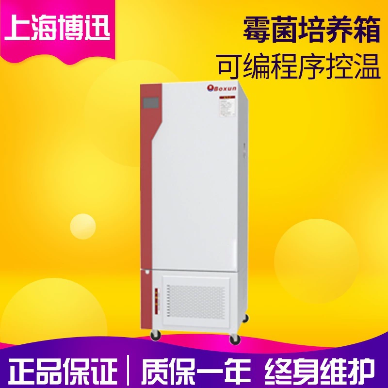 Шанхайский инкубатор для форм BMJ-250C, цифровой дисплей, программируемая постоянная температура, охлаждение, УФ-стерилизация
