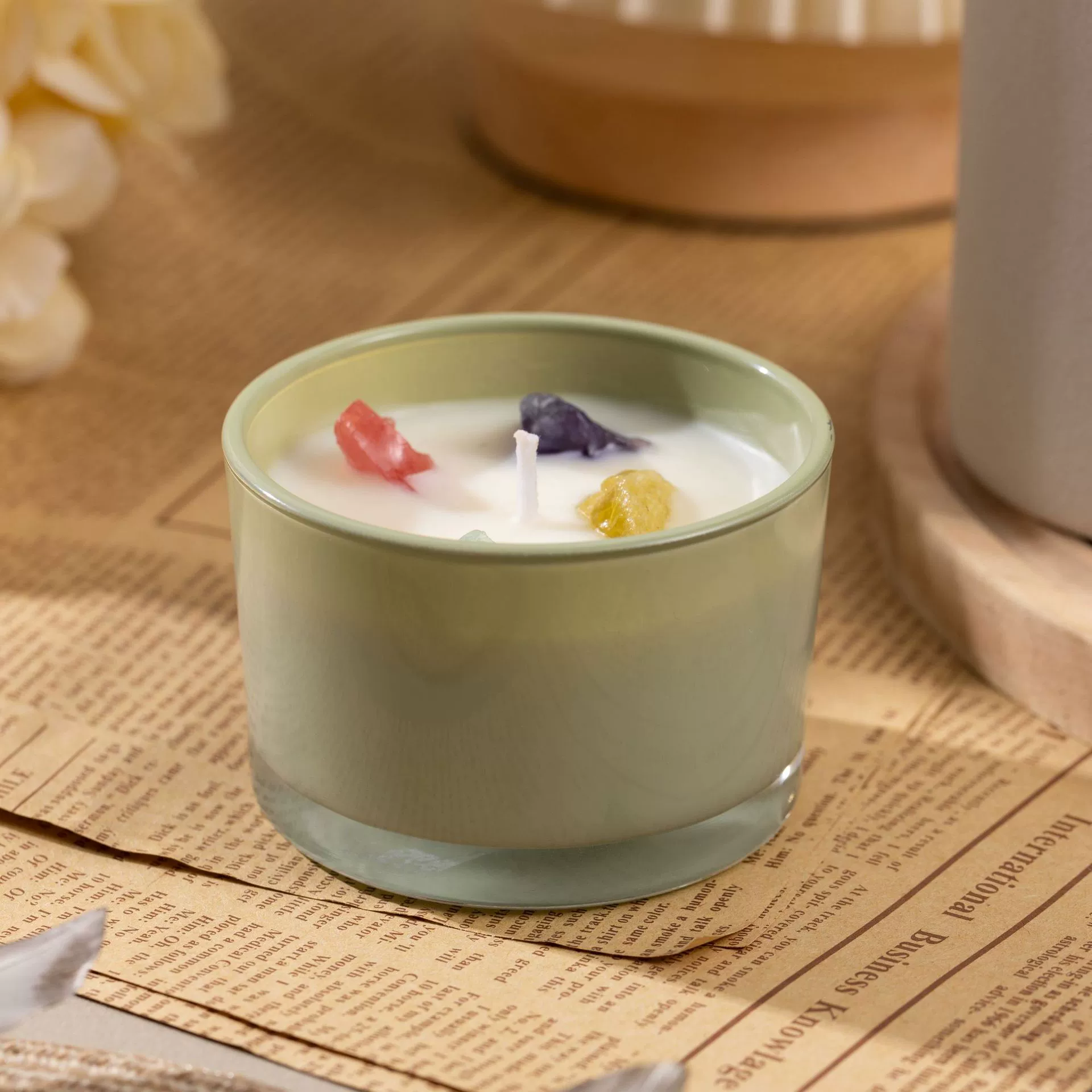 Creative aromatherapy, candle handmade, perfumed oil, (Physicals)
