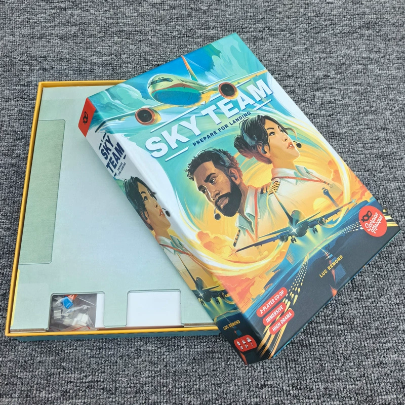 Английская версия Sky Team Two Tiahe Team Cooperation Communication Limit Card Leisure Party Board Board Board
