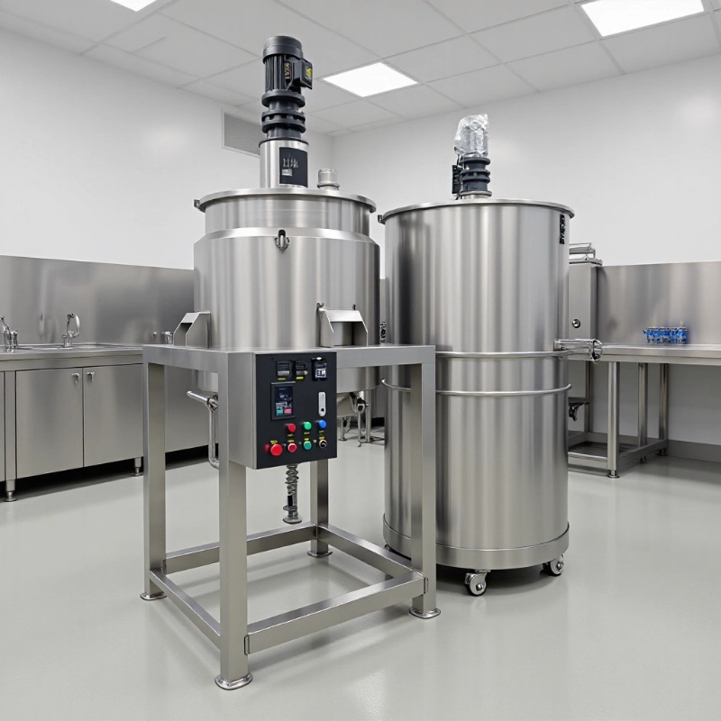 批量生产食品级不锈钢液体搅拌罐 食用油添加剂密封调味料反应釜