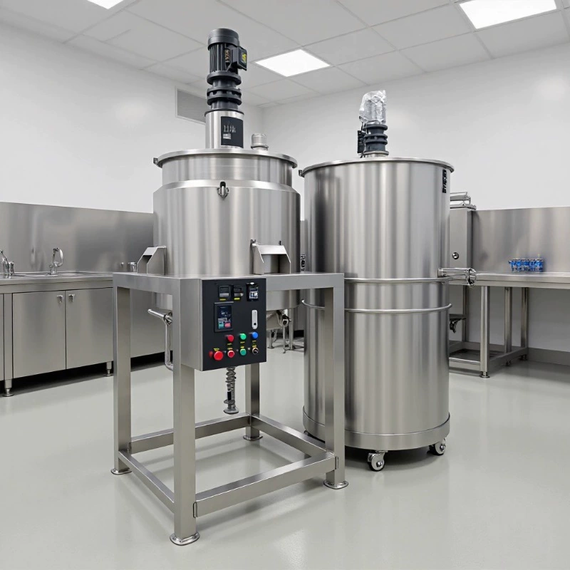 Поставка смесительного бака с электрическим подогревом термомаслом, смесительного бака из нержавеющей стали, машины для смешивания жидких соков и напитков в наличии.