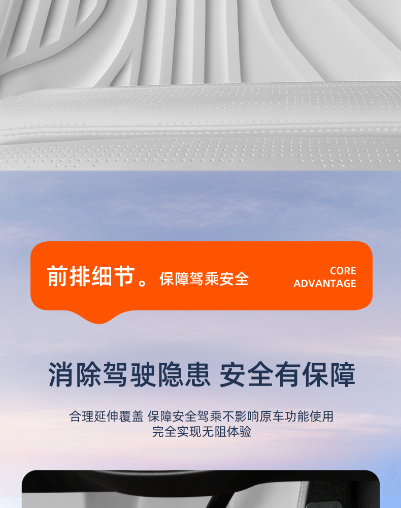 Suitable for Nissan N7 Models, Dust-Proof Car Interior Accessories, Environmentally Friendly Double-Layer Tpe Car Floor Mats