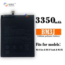 適用小米Mi8 Lite/8 Youth/8X手機電池BM3J充電板3350mah工廠批發