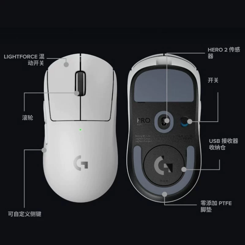 Logitech (G) GPW third-generation wireless gaming mouse GPW second-generation upgraded version bullshit king 3rd-generation e-sports machinery light