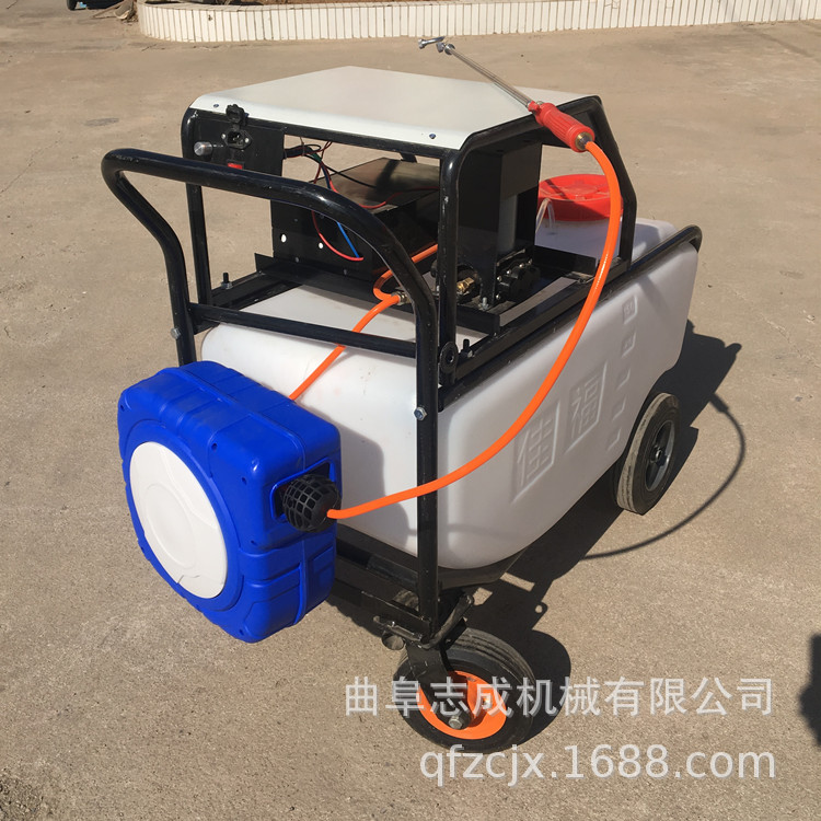 150L多用途电动打药机 高压农药喷洒机 牛场消毒喷雾机