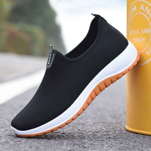 Breathable and comfortable casual men's shoes, non-slip, wear-resistant and versatile casual running shoes, soft sole lace-up men's shoes