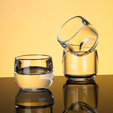 二两白酒杯高档高颜值二两加厚家用高端豪华养身酒杯2两小号酒具