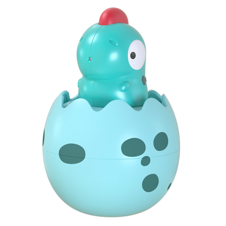 ベビーバスおもちゃ黄色いアヒル雨スプレー卵ベビーバスルーム水シャワー男の子と女の子恐竜の卵の殻