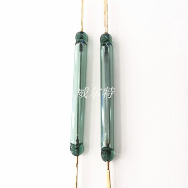 长期供应国产现货干簧管5*50mm 镀金常开干簧管磁簧管