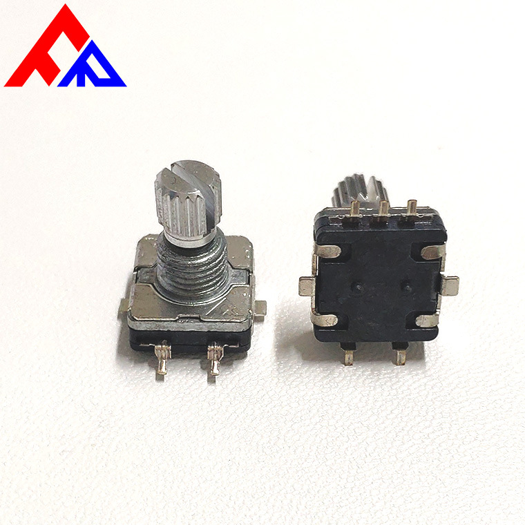 【工厂批发 价格实惠】 EC11编码器贴片编码器 带调节开关