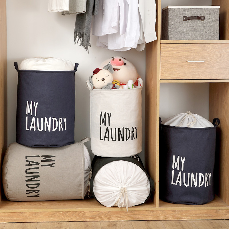 Dirty Clothes Basket Dirty Clothes Foldable Storage Basket Large Capacity Tudor Quilt Clothes Storage Bag Household Laundry Basket