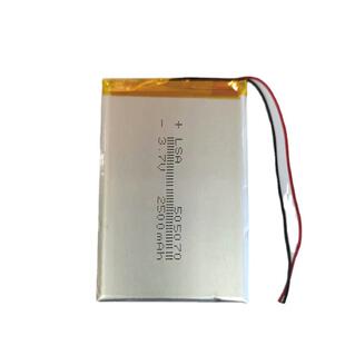 505070�ۺ����늳�2500MAH 3.7V�W���Cƽ�幤�I�����L�ȿɳ��