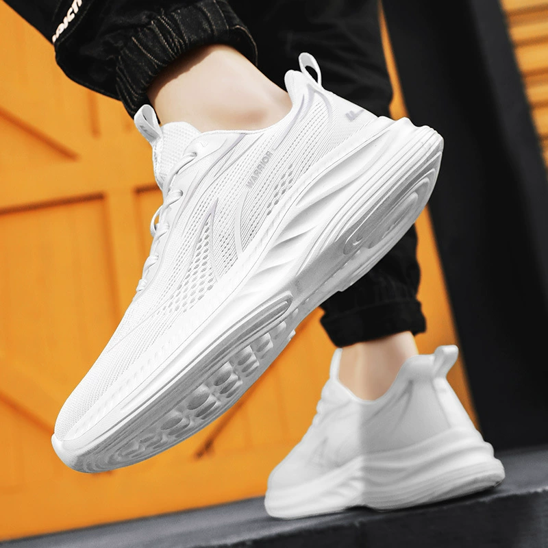 Мужская обувь назад 2025 весна и осень новая сетчатая обувь повседневная мужская обувь дышащая