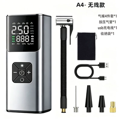 Car-mounted wireless air pump, Hava nasosu - a4-wireless-air-pump