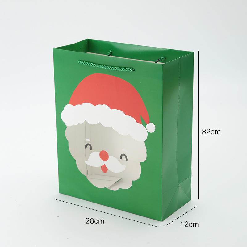 Ventana de Navidad flores bolso transparente ins Internet celebridad floral bolsa ramo bolsa de embalaje ventana bolsa de mano