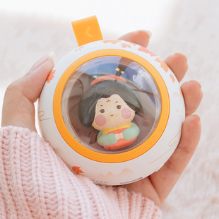 LOCOCK Space Capsule Cute Pet Hand Warmer Charging Treasure Mini Cute Cartoon Baby Warmer Girl Christmas Gift