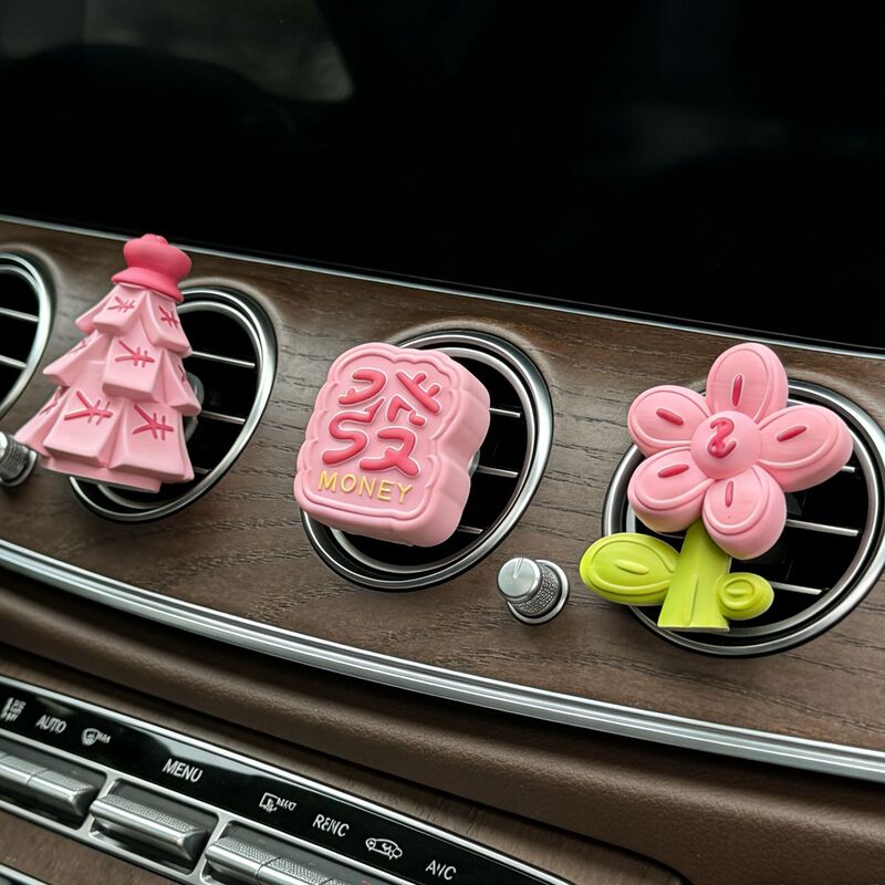 Youqianhua Car Air Freshener Car Perfume Ornament Long-lasting Air Vent Car Interior Decoration Fragrance Diffuser Stone Gift