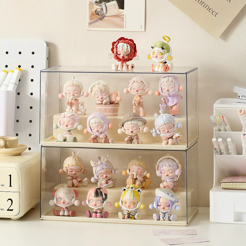 Biostar Acrylic Minifigure Display Storage Stand for LEGO - Transparent Multi-Layer Case