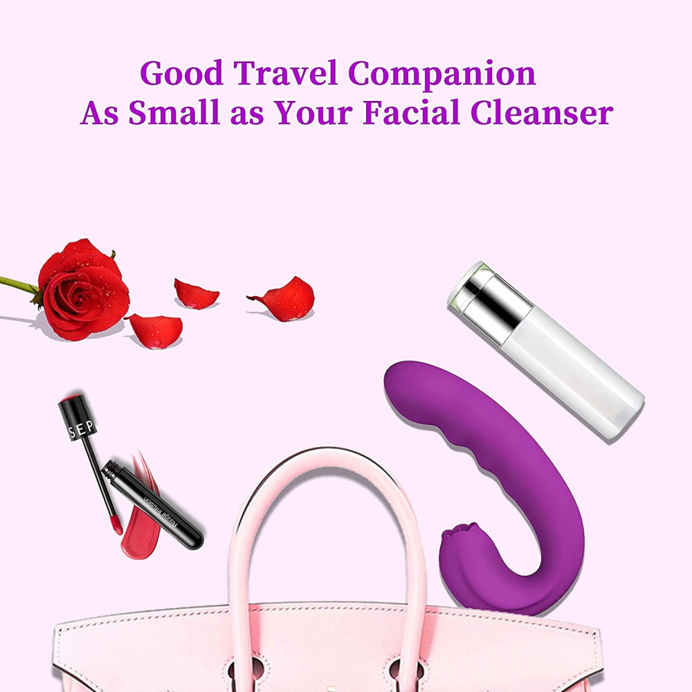 Giocattoli sessuali, vibrazione multifrequenza, bastoncino oscillante, flirt femminile, punto G, capezzolo, clitoride, leccamento della lingua_voghion.com