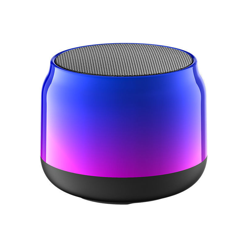 新しい自慢のbluetoothスピーカーが爆発したTWS無線bluetoothスピーカーミニ金属小鋼砲音響プレゼント|undefined