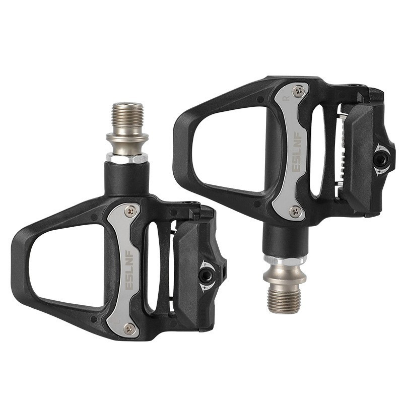 Factory direct ESLNF bicycle lock road bike self-locking SPD nylon riding pedal mountain bike