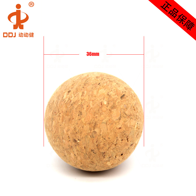 Deportes móvil ventas directas de la fábrica accesorios de fútbol de mesa 36mm bola de madera juego de escritorio niños Bola de corcho interactivo