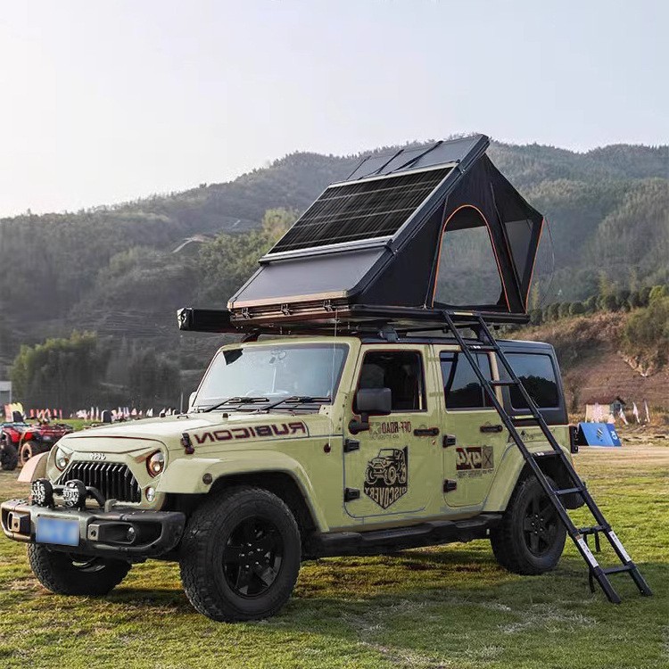 Panel Solar Negro para Tienda de Campaña, 200W, para Camping al Aire Libre, Panel de Carga Fotovoltaica de 12v, Módulo Solar Fotovoltaico