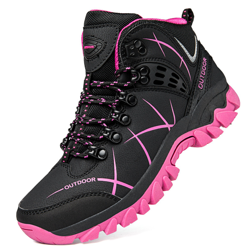 Fabricante de calzado deportivo para exteriores Amazon estación independiente de primavera y verano Pinduoduo AliExpress zapatos de senderismo con cordones zapatos individuales de pareja